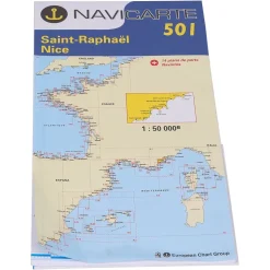 Plastimo Carta Náutica de Saint Raphaël-Niza-Islas Lérins