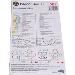 Plastimo Carta Náutica de Saint Raphaël-Niza-Islas Lérins