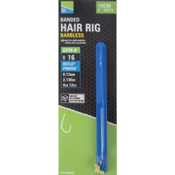 Preston Innovations Bajos línea GPM-B Banded Hair 10 cm