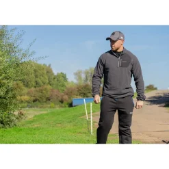 Preston Innovations Forro polar con media cremallera Core Collection