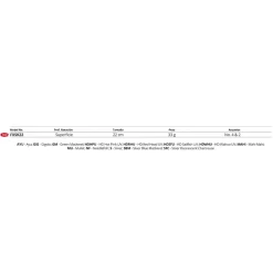 Rapala Paseante de superficie Flash-X Skitter 33g 220 mm