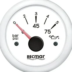 Recmar 10-184ºC 0/Indicador de presión de aceite 5 bar