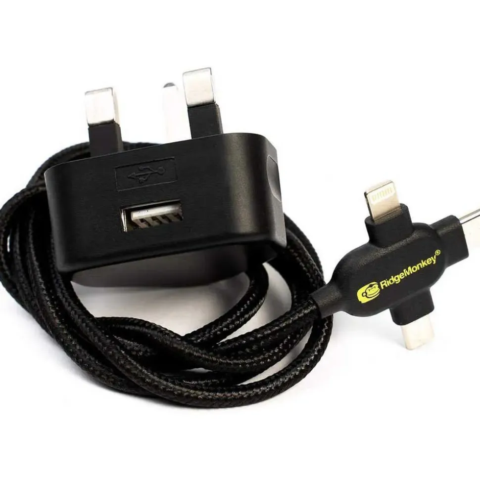Ridgemonkey Adaptador Vault 12W USB Mains Power