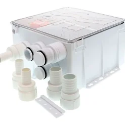 Rule Pumps Caja de desagüe para ducha de 800 GPH 24V