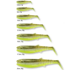 Savage Gear Vinilo Cannibal Shad 80g 200 mm