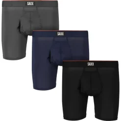 SAXX Underwear Boxers Multi-Sport Mesh Brief Fly 3 unidades
