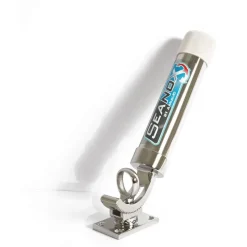 Seanox Soporte de caña para montaje en cubierta Acero inoxidable