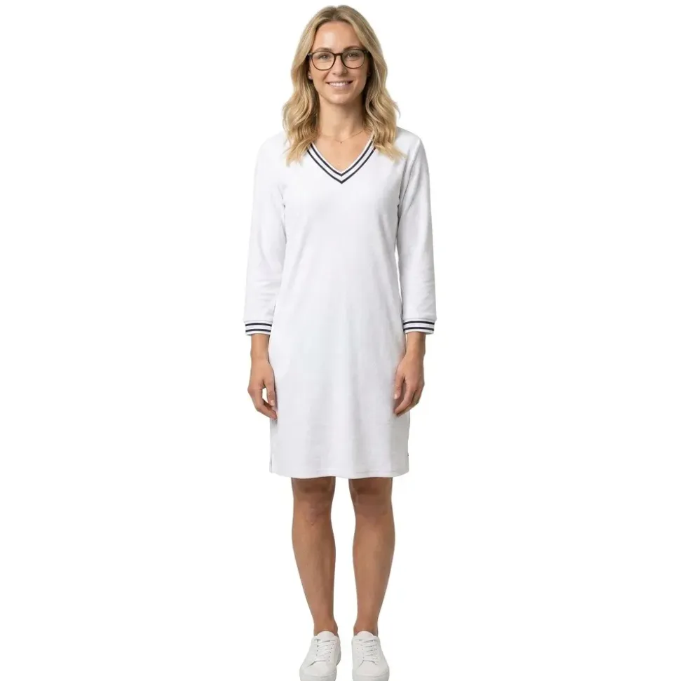 Sea Ranch Vestido midi de manga larga Lilja