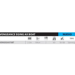 Shimano Fishing Caña de Eging Vengeance AX Boat