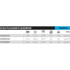 Shimano Fishing Caña popping Ocea Plug Flexdrive