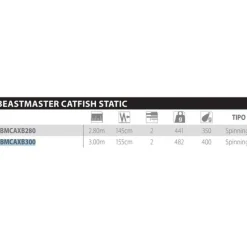 Shimano Fishing Caña siluro Beastmaster AX Static