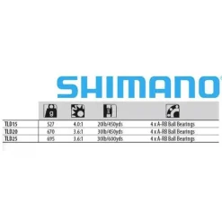 Shimano Fishing Carrete curricán TLD