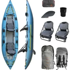 Spinera Kayak hinchable Kenai 130 2 frame seats