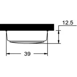 Talamex Luz LED de cortesía Adara 180º