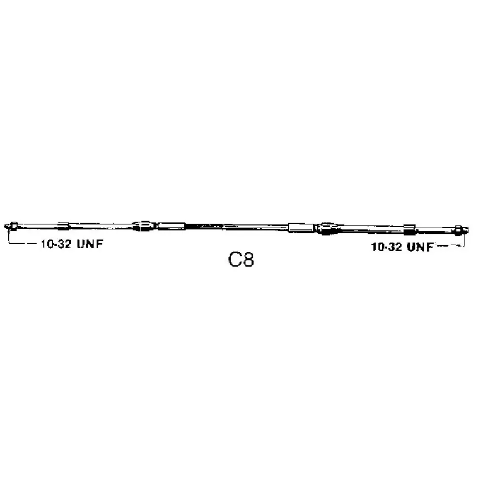 Ultraflex Cable de control C8