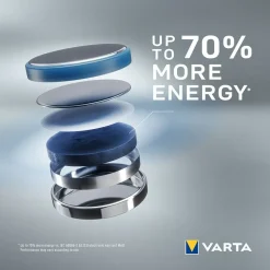 Varta Pila de botón CR2032 5 unidades