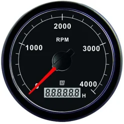 Vetus Tacómetro de 0-5000rpm 12-24V