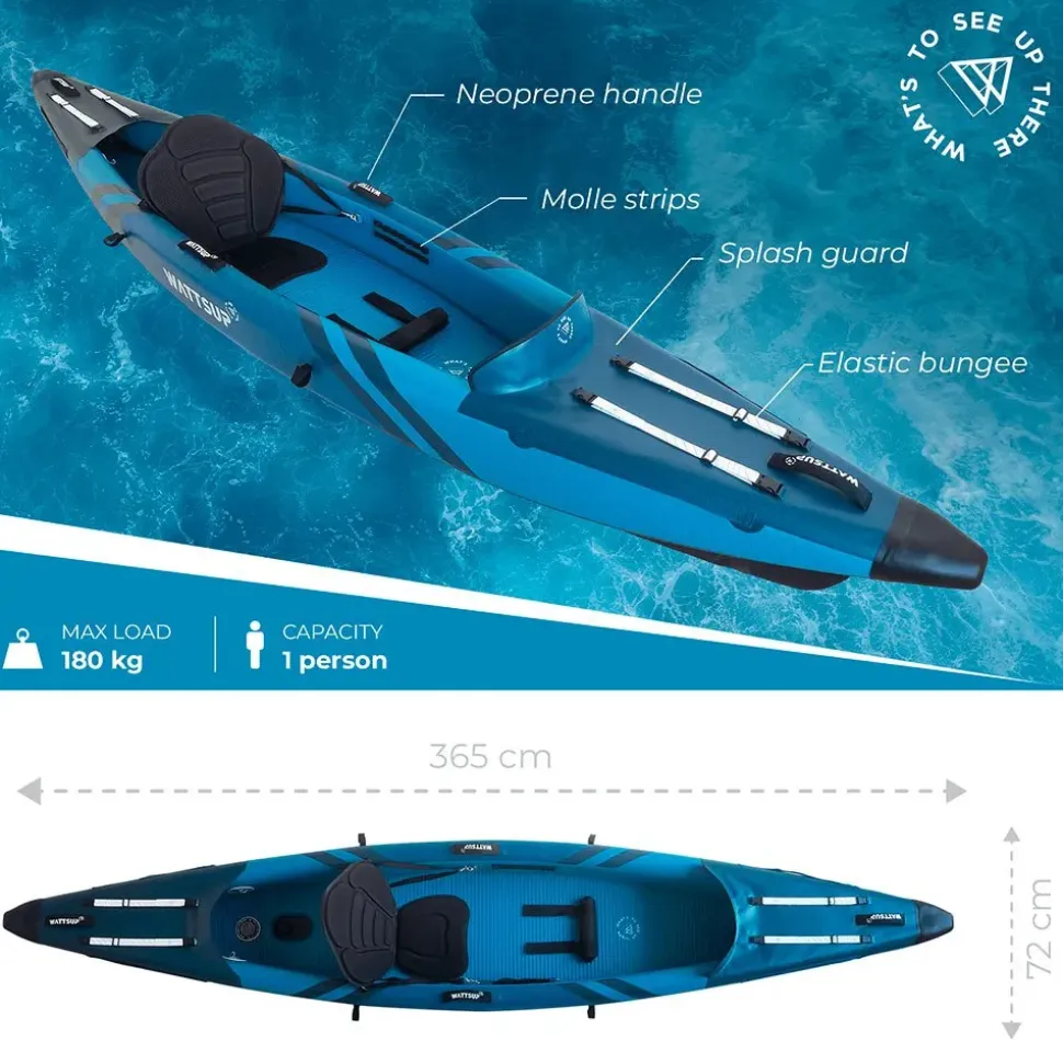 Wattsup Kayak hinchable Torpedo 1P