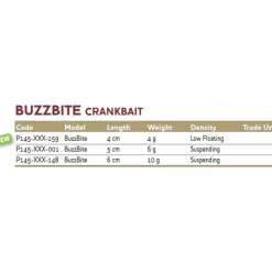 Westin Crankbait Buzz Bite 4g 40 mm