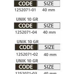 Yamashiro Señuelo vibrátil Unik 10g 40 mm