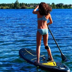 YellowV Set de paddle surf hinchable Heartbeat 8´0´´