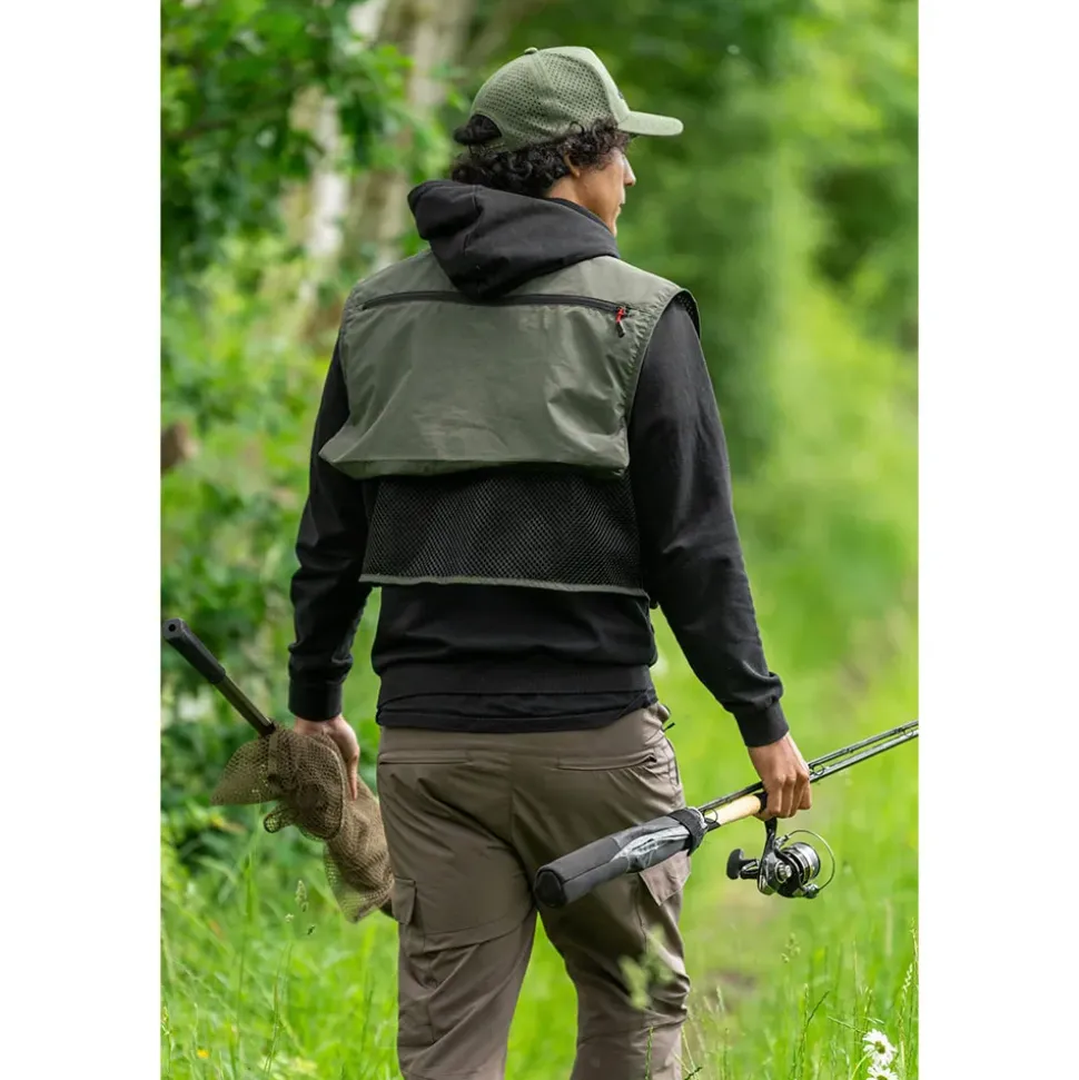 Zebco Chaleco de pesca Lightweight 9 Pocket