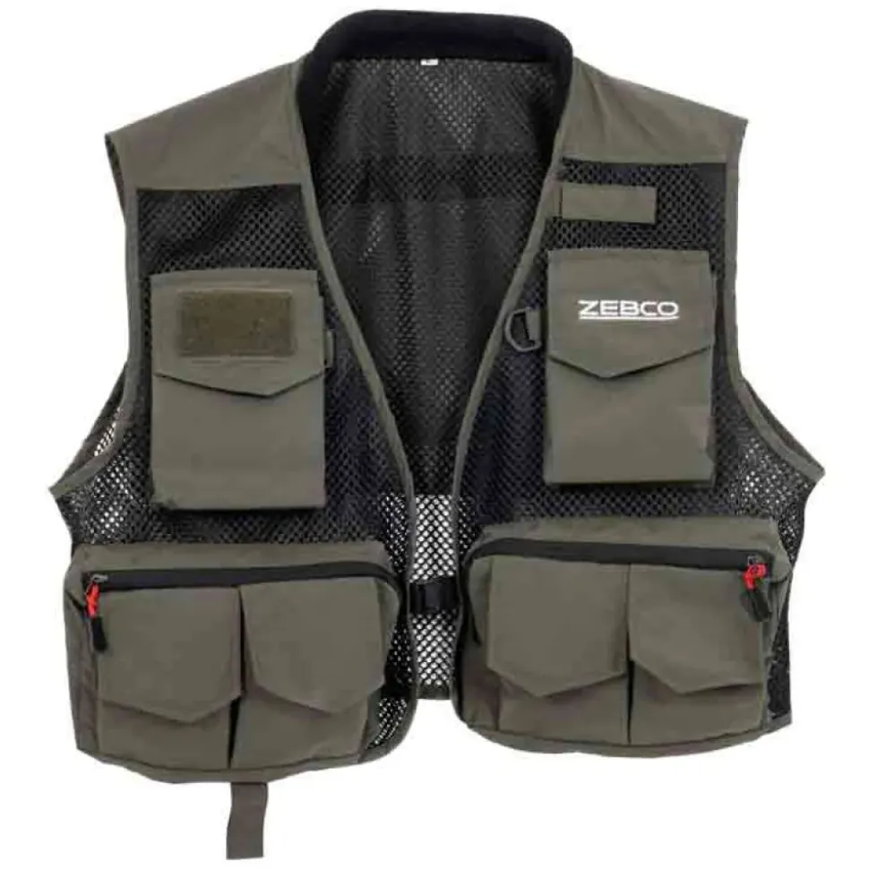 Zebco Chaleco de pesca Lightweight 9 Pocket