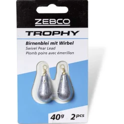 Zebco Plomo de lágrima Trophy Swivel Pear